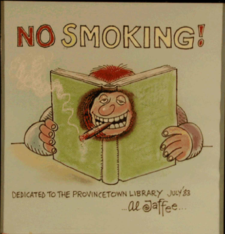 Al Jaffee work in Provincetown Town Art Collection