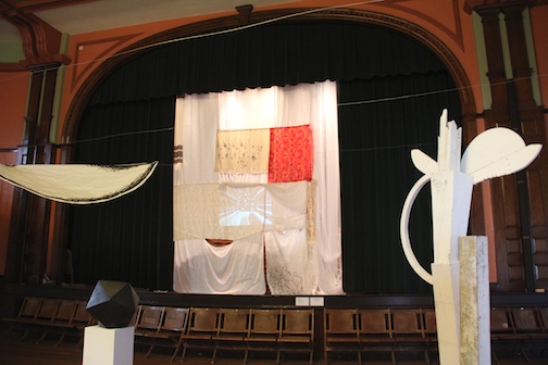 Town Hall Installation by Vicky Tomayko and Maryalice Johnston